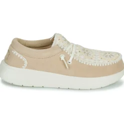 HEYDUDE Wendy COMF Suede Crochet