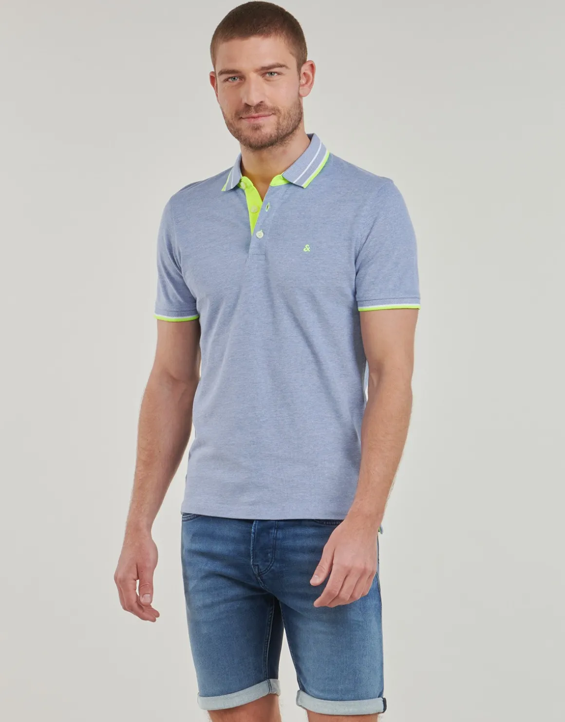 Polo-t-shirts m. korte ærmer Jack & Jones