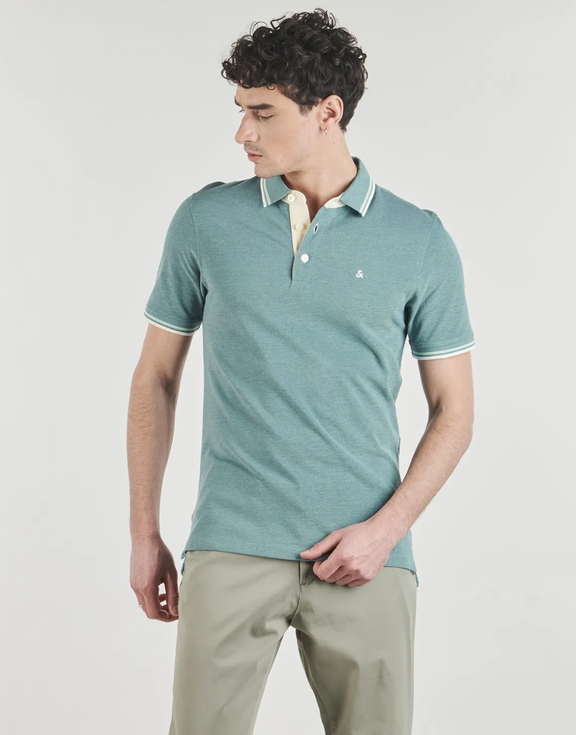 Polo-t-shirts m. korte ærmer Jack & Jones