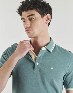 Polo-t-shirts m. korte ærmer Jack & Jones