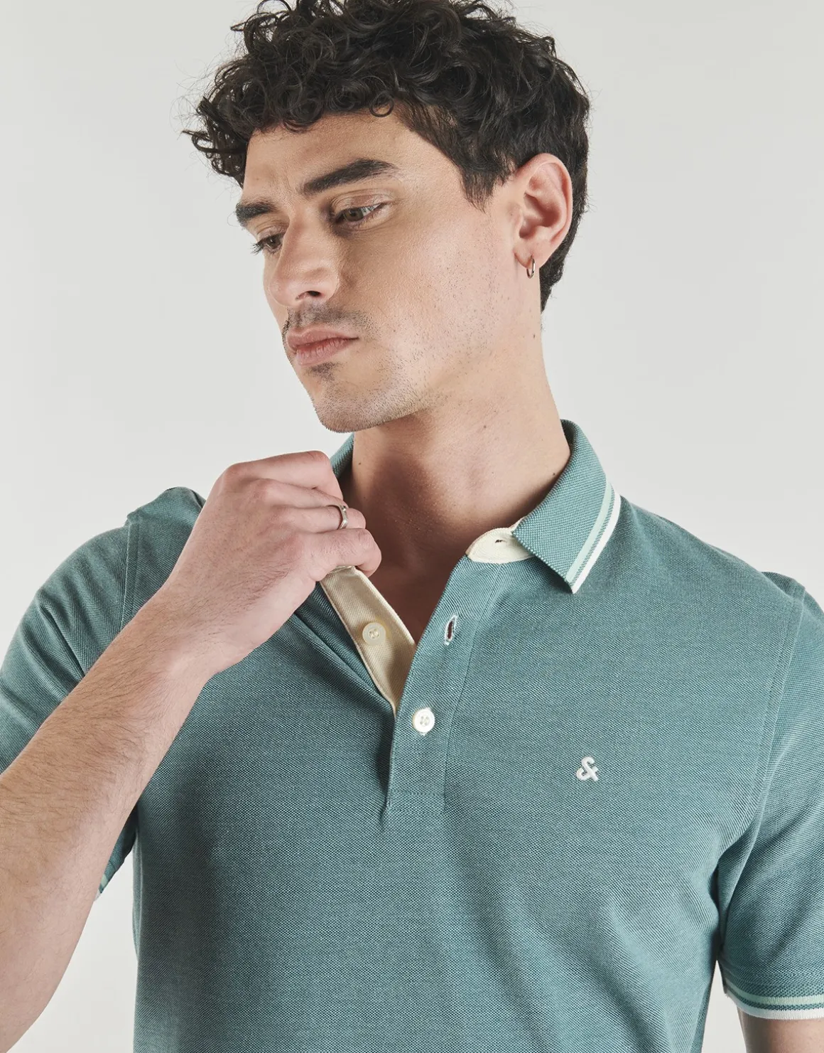 Polo-t-shirts m. korte ærmer Jack & Jones