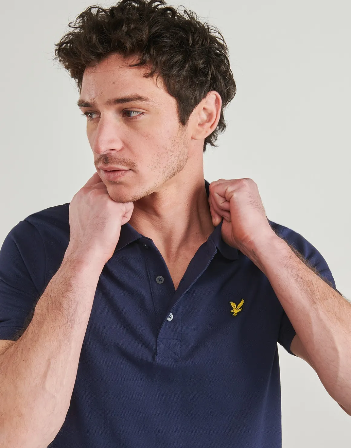 Polo-t-shirts m. korte ærmer Lyle & Scott