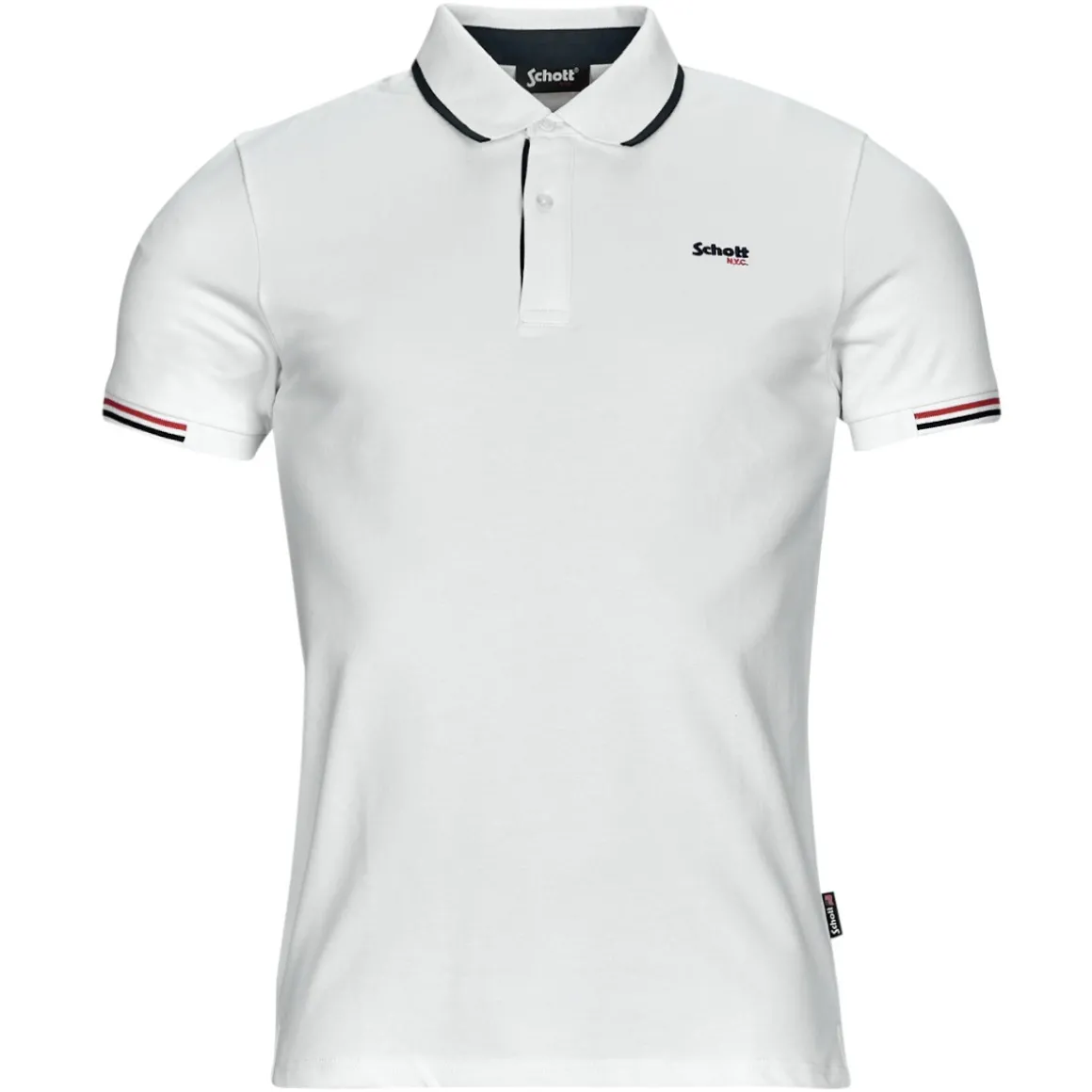 Polo-t-shirts m. korte ærmer Schott