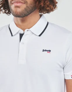 Polo-t-shirts m. korte ærmer Schott