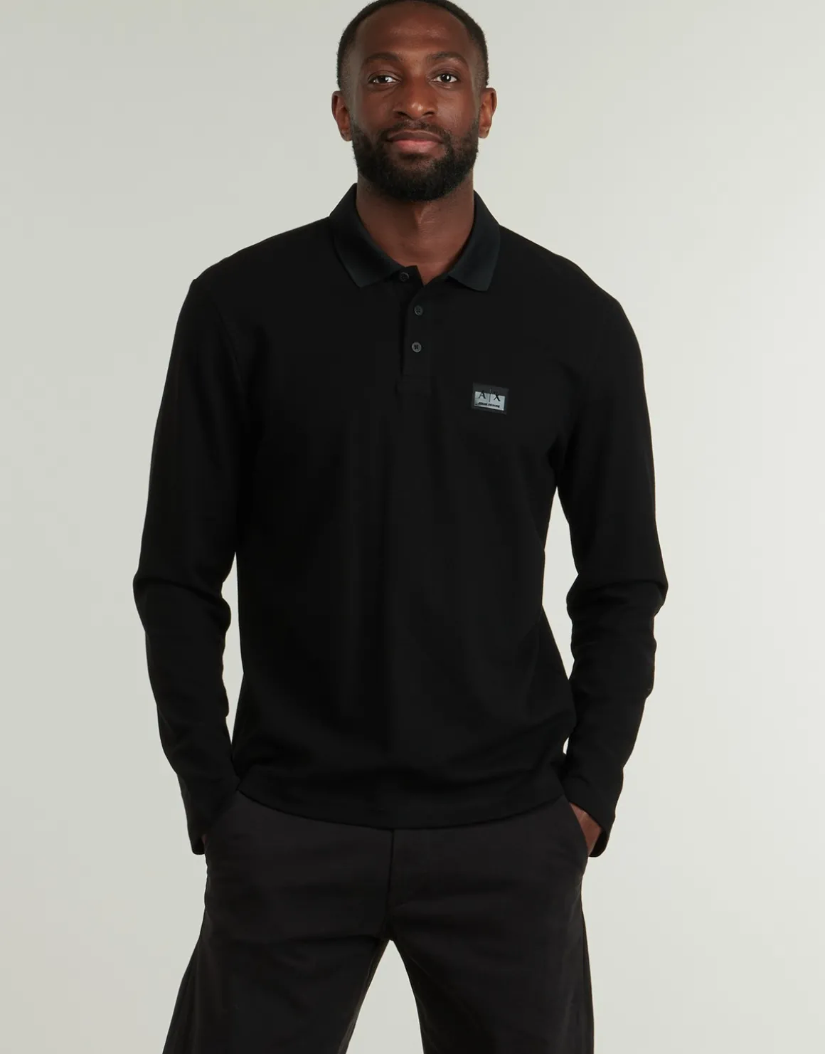 Polo-t-shirts m. lange ærmer Armani Exchange