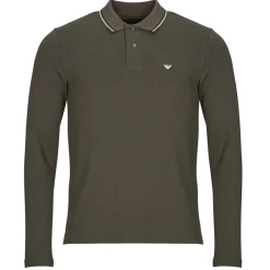 Polo-t-shirts m. lange ærmer Emporio Armani