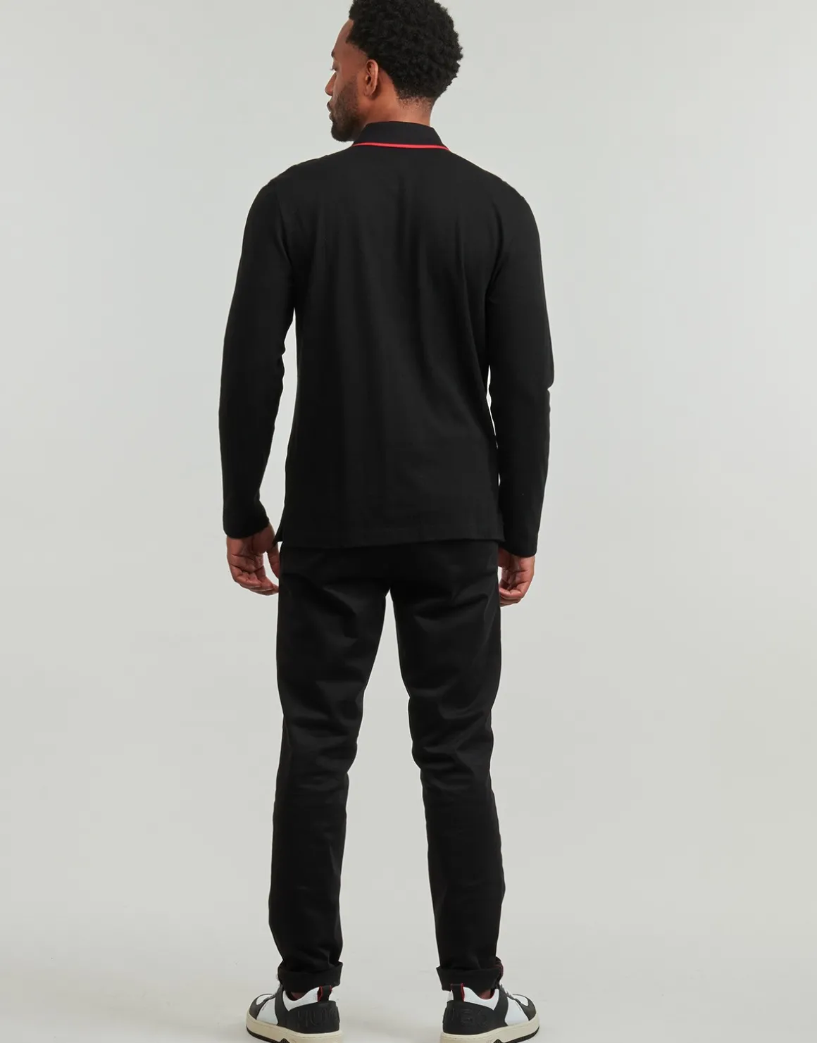 Polo-t-shirts m. lange ærmer HUGO