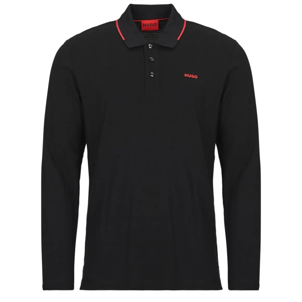 Polo-t-shirts m. lange ærmer HUGO
