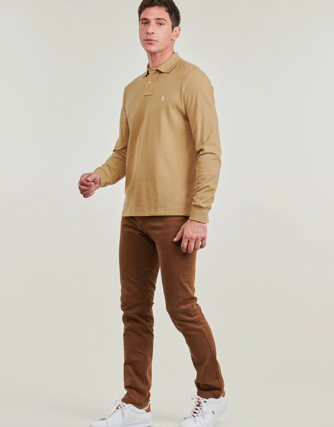 Polo-t-shirts m. lange ærmer Polo Ralph Lauren