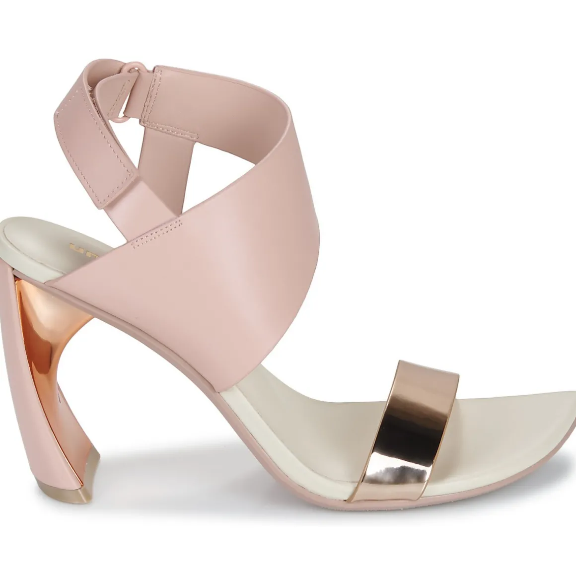 Sandaler med hæl United nude