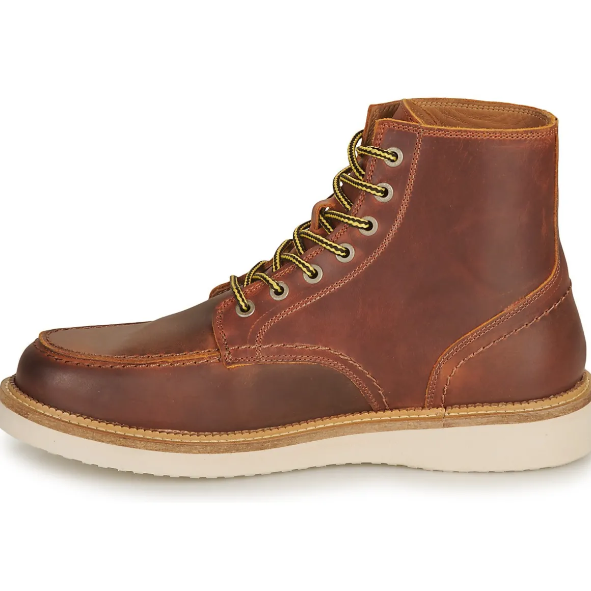 Selected SLHTEO NEW LEATHER MOC-TOE BOOT