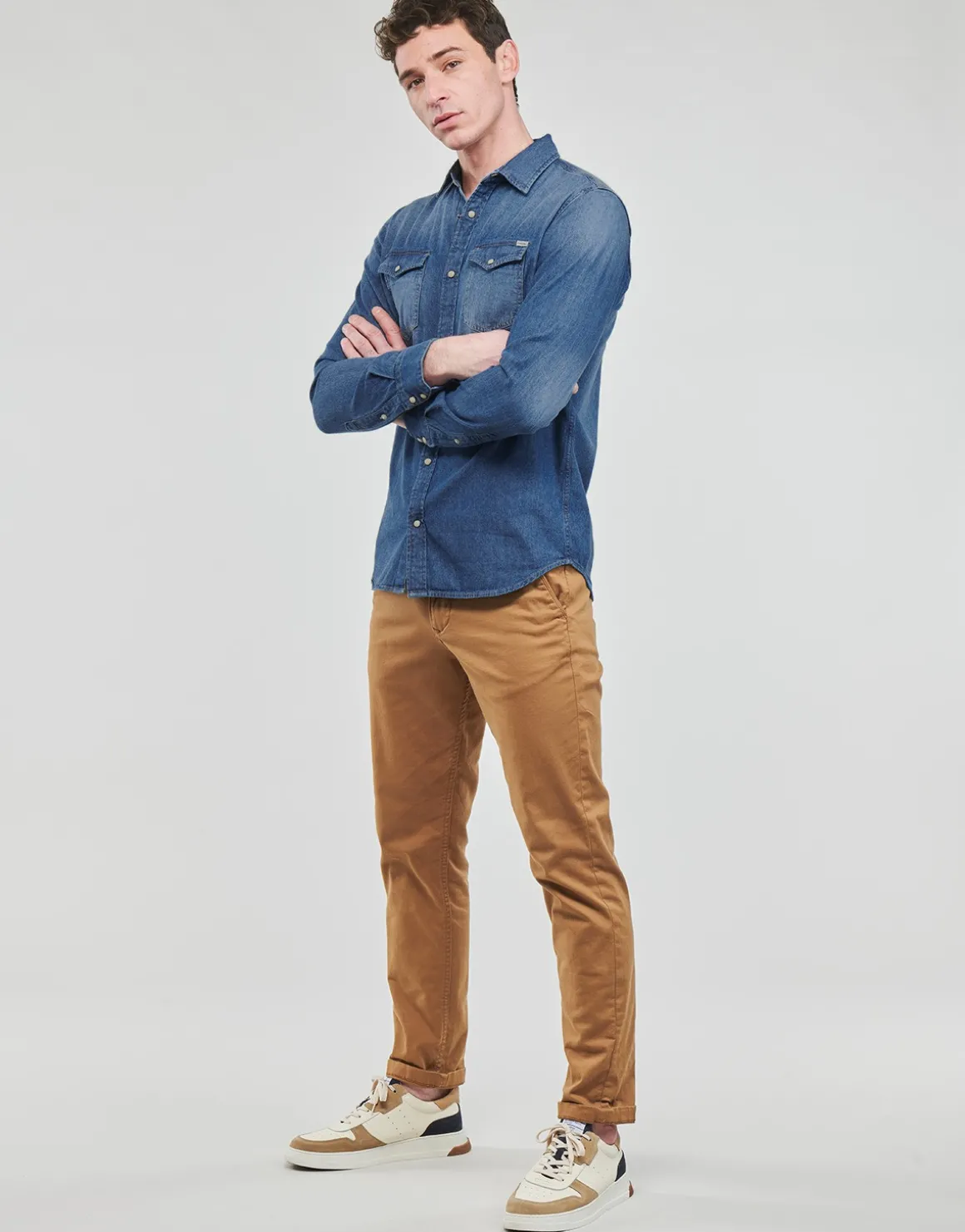 Skjorter m. lange ærmer Jack & Jones