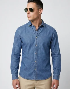 Skjorter m. lange ærmer Pepe jeans